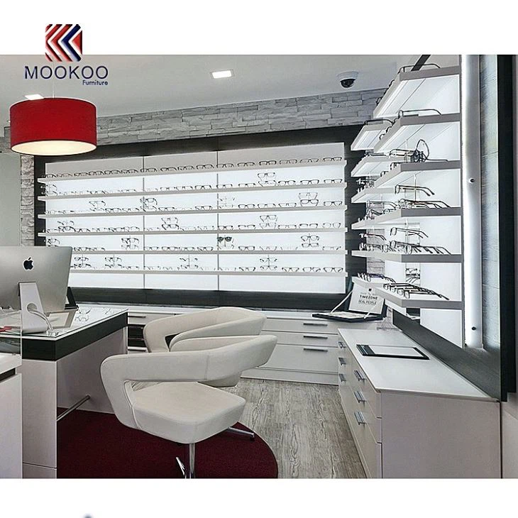 Modern Optical Frame Showroom Interior Design
