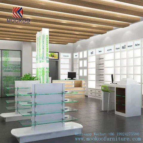 Smásala Farmacia búðarsýningar